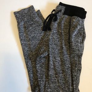 Forever 21 black and grey joggers